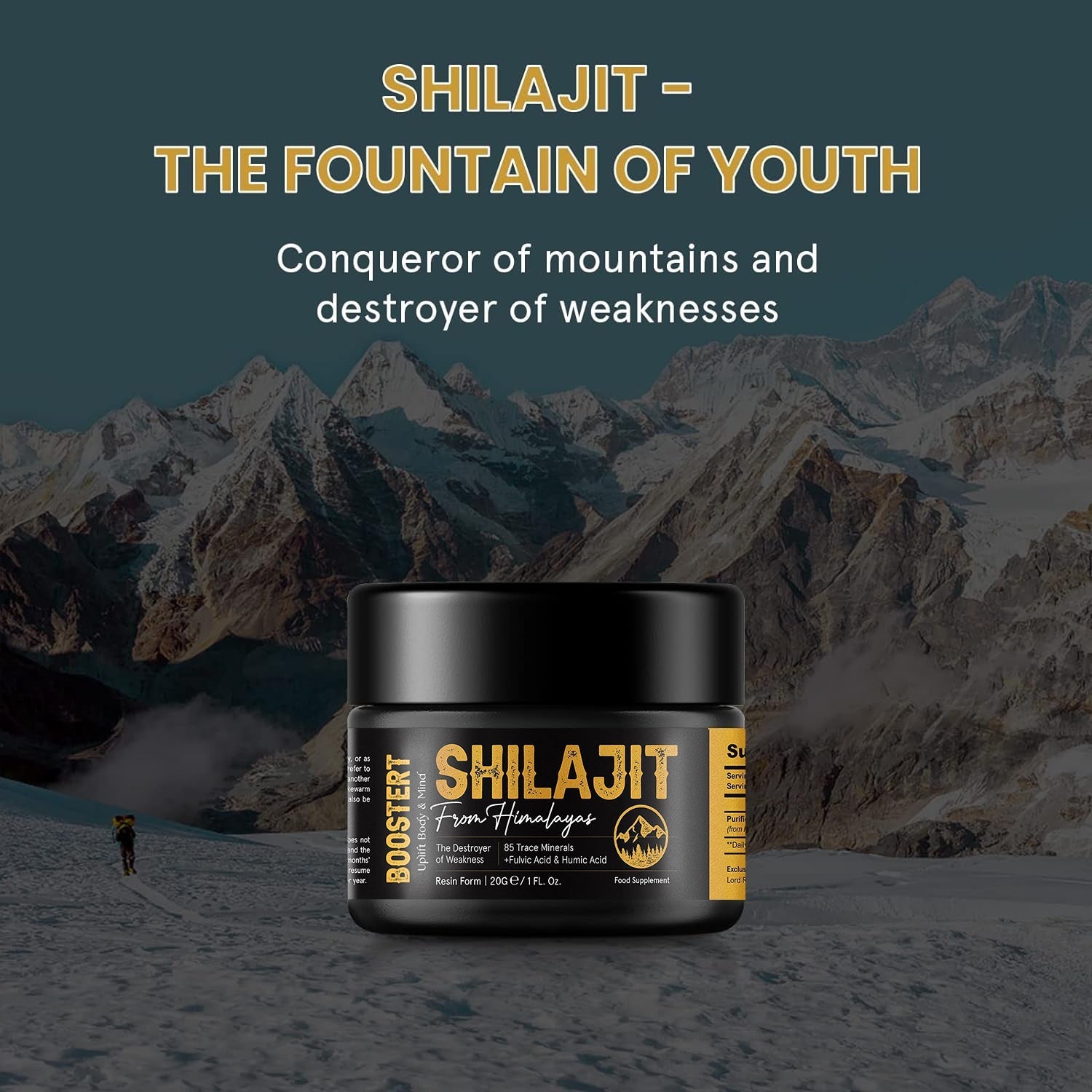 PURE SHILAJIT ESSENTIAL EXTRACT 20G