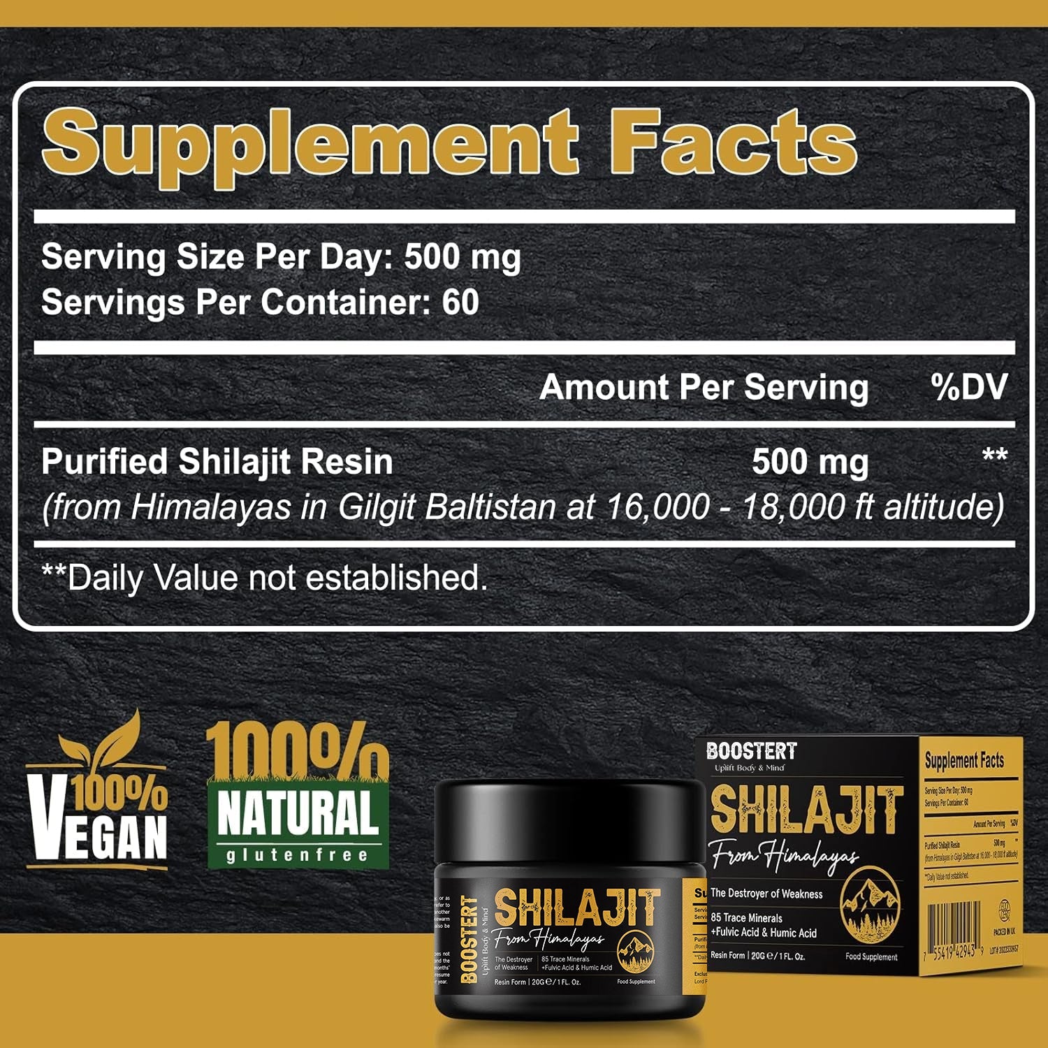 PURE SHILAJIT ESSENTIAL EXTRACT