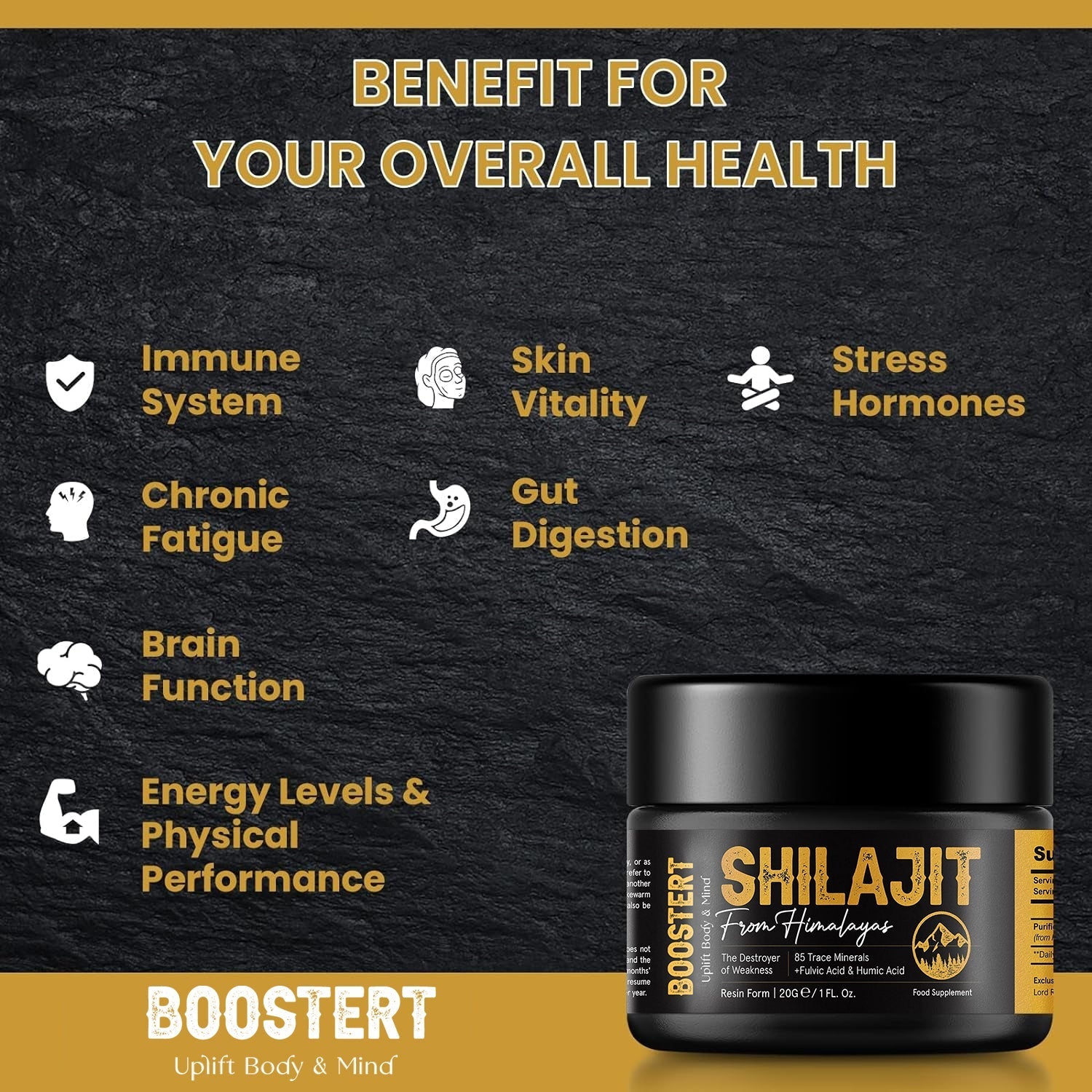 PURE SHILAJIT ESSENTIAL EXTRACT 20G